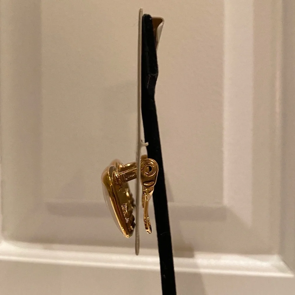 VINTAGE Monet Earnings. NEVER WORN. NWT - Picture 4 of 5